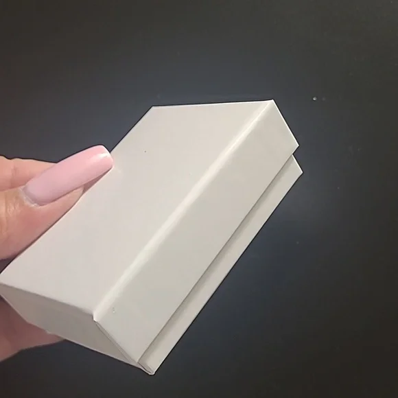 Flower Tear Drop Earrings - Picture 5 of 5